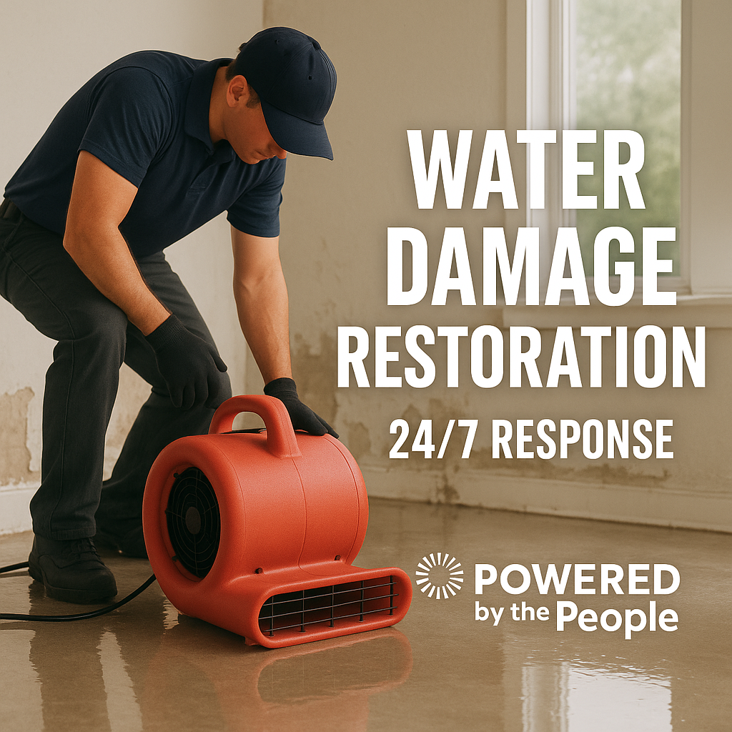 water damage restoration service