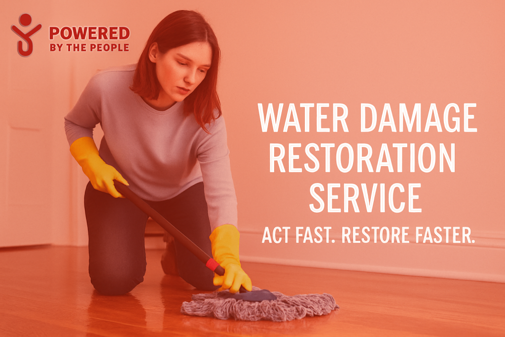 water damage restoration service