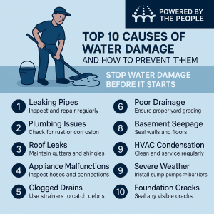 water damage restoration service