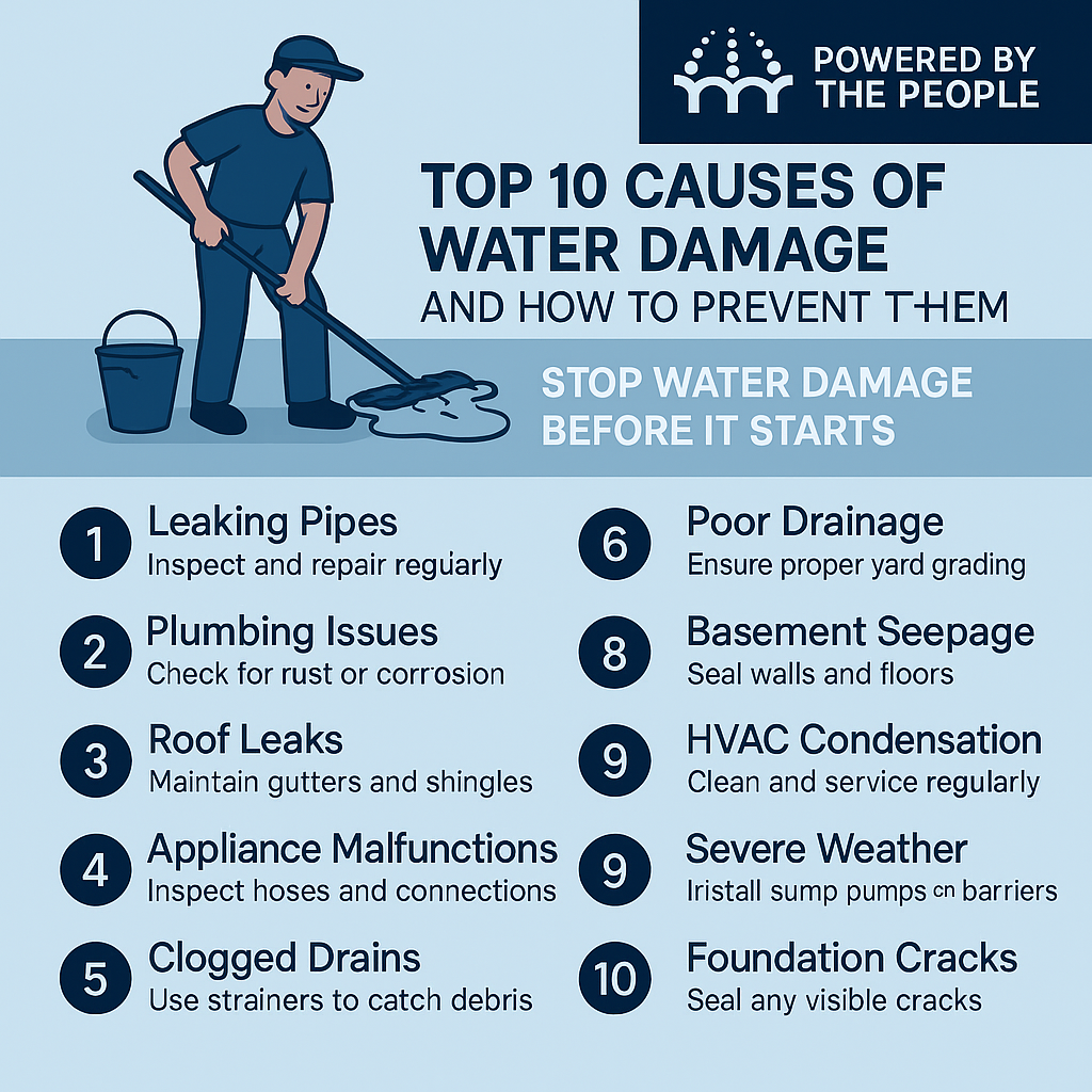 water damage restoration service